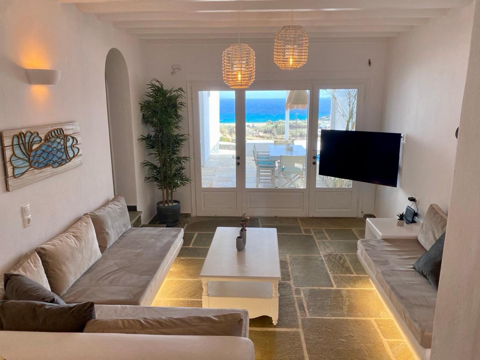 Sensus Mykonos Apartment Калафатис Екстериор снимка
