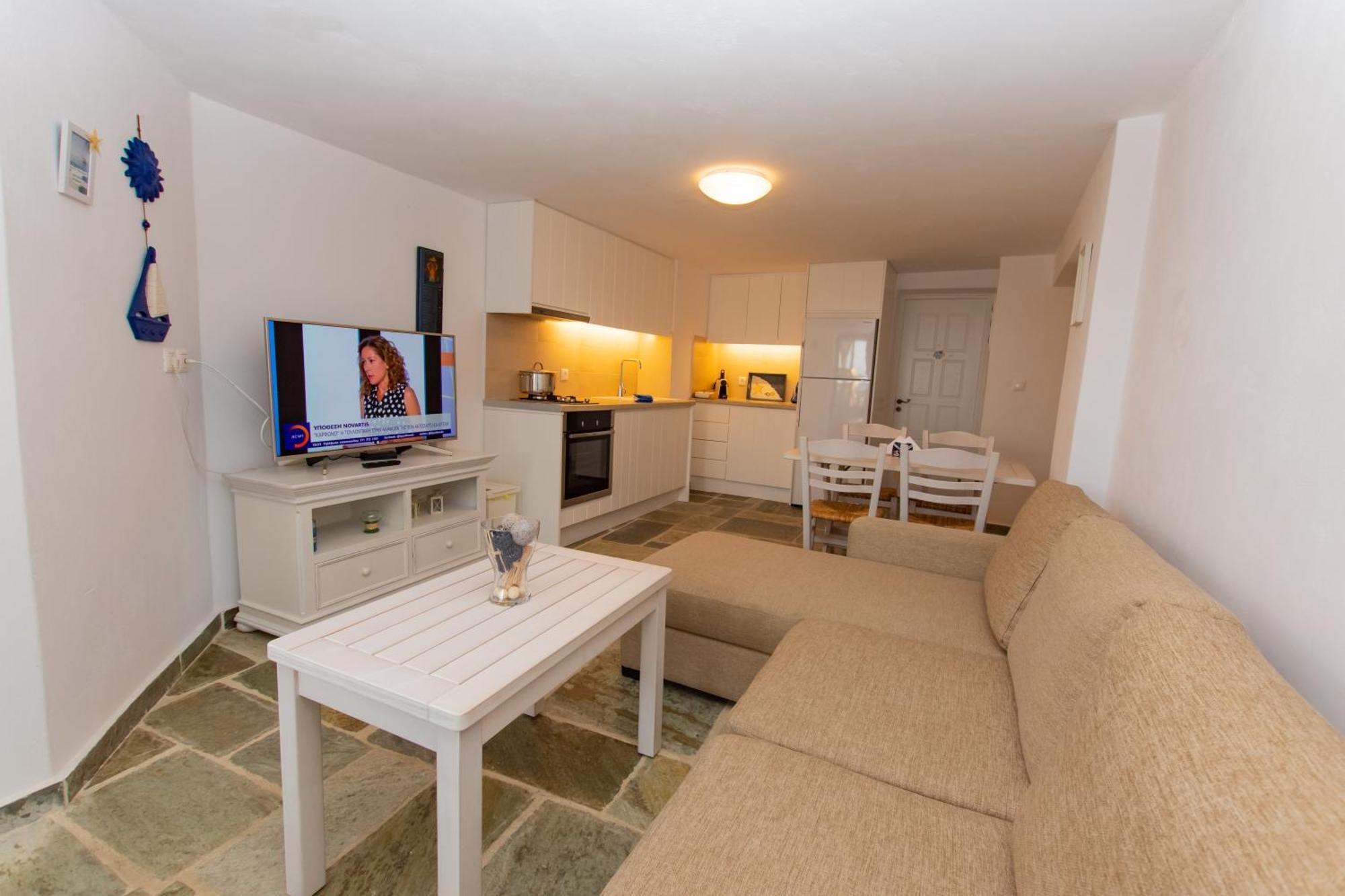 Sensus Mykonos Apartment Калафатис Екстериор снимка